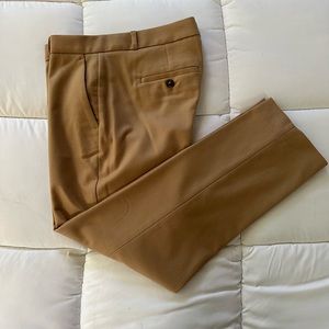 NWOT Banana Republic Avery Nova Fides Ankle Pants Camel Size 4